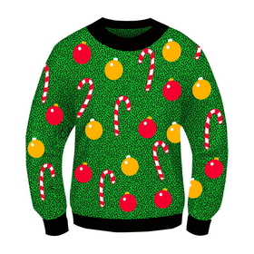 Forum Novelties Ugly Christmas Ornament Adult Sweater