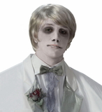 Forum Novelties Ghostly Gentleman Grey/White Costume Wig Adult One Size Fits Most