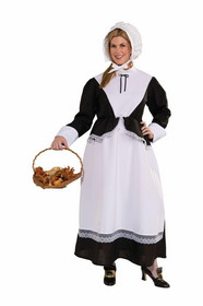 Forum Novelties Thanksgiving Colonial Pilgrim Costume Dress Adult Plus Plus Size