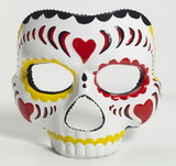Forum Novelties Day of the Dead Female Costume Mask Adult One Size