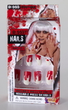 Forum Novelties Bloody Press On Nails Costume Accessory One Size
