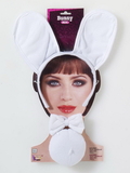 Forum Novelties Animal Costume Accessory Kit Adult: White Bunny One Size