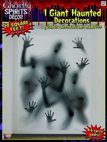 Forum Novelties 20 Square Ft Ghostly Spirits Halloween Party Decoration One Size