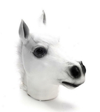 Forum Novelties Latex Animal Costume Mask Adult: White Horse One Size