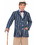 Forum Novelties FRM-73217 Roaring 20's Mens Boater Adult Costume Jacket