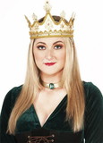 Golden Queen Adult Costume Crown
