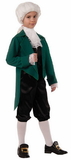 Forum Novelties President Thomas Jefferson Deluxe Child Costume Size Large