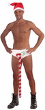 Forum Novelties FRM-73899-C Men'S Christmas Candy Cane Costume Underwear