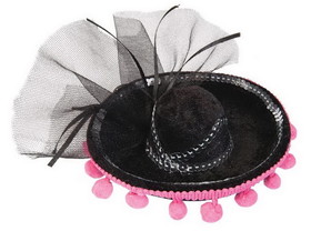 Forum Novelties Day Of The Dead Mini Sombrero Costume Hat