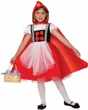 Forum Novelties Red Riding Hood Dress With Cape Costume Child Medium
