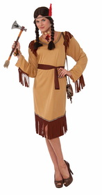 Native American Princess Eagle Feather Costume Adult Women