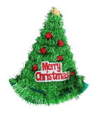 Forum Novelties FRM-77429-C Christmas Tree Tinsel Hat