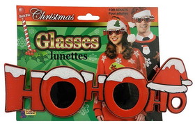 Forum Novelties FRM-77432-C Ho Ho Ho Christmas Glasses