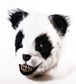 Forum Novelties FRM-77702-C Scary Panda Latex Adult Costume Mask