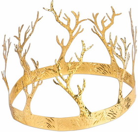 Forum Novelties Antler Gold Costume Crown