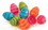 Forum Novelties FRM-80047-C Striped Plastic Easter Eggs, Pack of 8