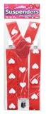 Forum Novelties FRM-84835-C Valentine's Day Heart Adult Costume Suspenders