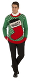 Forum Novelties Naughty Stocking Ugly Christmas Sweater Adult