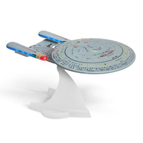 Fametek Star Trek TNG 12" USS Enterprise NCC-1701-D Bluetooth Speaker w/ LED's & SFX