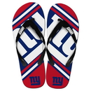 Forever Collectibles New York Giants NFL Unisex Big Logo Flip Flops Small (W 7-8)