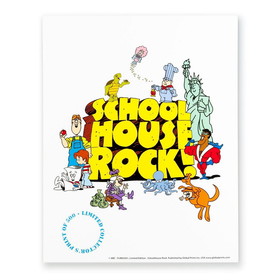 Global Prints Schoolhouse Rock 11"x14" Print Poster (SDCC Exclusive)