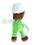 Chucks Toys GDS-8N-01MLFI-FLUI-C Super Mario 8.5 Inch Character Plush, Fire Luigi