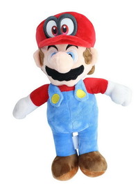 Chucks Toys GDS-8N-300MC-C Super Mario 12 Inch Character Plush, Mario Cappy