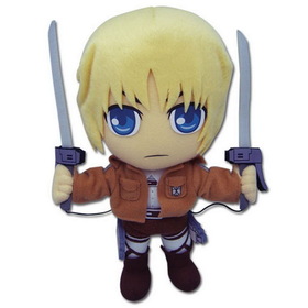 Great Eastern Entertainment GEE-52561-C Attack On Titan Armin 8&quot; Plush