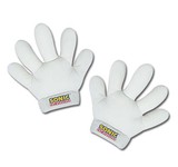 Sonic The Hedgehog Sonic White Plush Gloves
