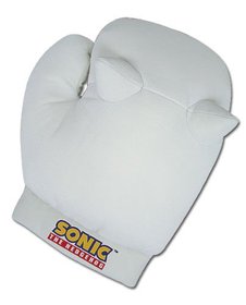 Sonic The Hedgehog Knuckles Plush Gloves