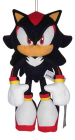 Great Eastern Entertainment GEE-8967-C Sonic the Hedgehog 12" Plush: Shadow