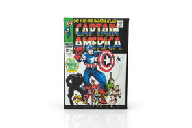 Marvel Comics Captain America #100 Comic Book Canvas Art Poster, 9 x 5 Inches