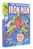 Marvel Comic Cover 9 x 5 Inch Canvas Wall Art Invincible Iron Man #1