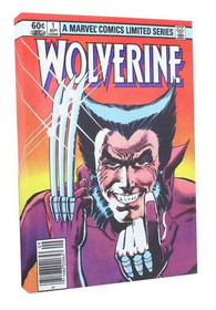 Marvel Comic Cover 9 x 5 Inch Canvas Wall Art Wolverine #1