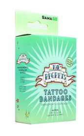 Gamago GMG-SF1885-C GAMAGO No Regrets Fake Tattoo Bandages | Set of 18