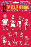Gamago GMG-SF1955-C GAMAGO Dia De Los Muertos Car Stickers | Set of 12