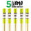 Gamago GMG-SF1964-C Llama Bamboo Chopstick Set of 5