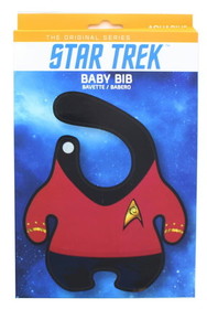 Gamago GMG-SP1021-C Star Trek The Original Series Engineering Uniform Terrycloth Baby Bib