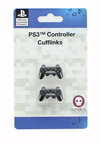 Games Alliance PlayStation PS3 DualShock Controller Cufflinks - Black