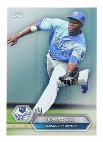 Games Alliance Kansas City Royals MLB Crate Exclusive Topps Card #43 - Lorenzo Cain