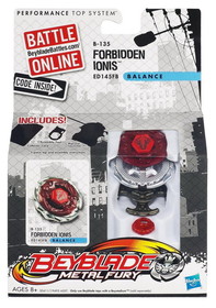 Hasbro Beyblade Metal Fusion Battle Top Wave 7 B-135 Forbidden Ionis