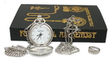 Hong Kong 4 U HKU-0057-C Full Metal Alchemist Watch, Necklace & Ring Set