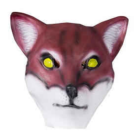 HMS Red Fox Animal Full Face Adult Costume Mask