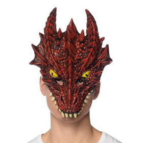 HMS Supersoft Red Dragon Adult Costume Mask