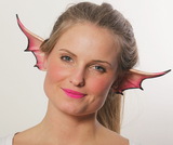 Cosplay Flexi Ears Costume Accessory Winged Dragon Gargoyle Flesh