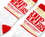 H3 Sportgear HSG-CR05409CONU-C Cup Noodles White Knit Unisex Crew Socks | Shoe Size 8-12, Sock Size 10-13