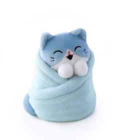 Hashtag Collectibles Purritos Tuna Plush Kitten in Blanket 7 Inches