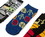 Hypnotic Socks HYP-TK660-C Star Wars: The Mandalorian Unisex Low-Cut Socks | Set B | 5 Pairs | Size 4-10