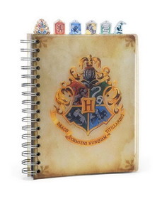 Innovative Designs IAD-321-C Harry Potter Spiral-Bound Tab Journal