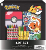 Innovative Designs IAD-709484POK-C Pokemon Kids Coloring Art Set with Stickers and Stampers